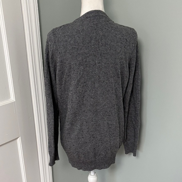 Madewell Wallace Gray Button-Up Cardigan Wool Yak Blend Size Medium - Picture 3 of 5